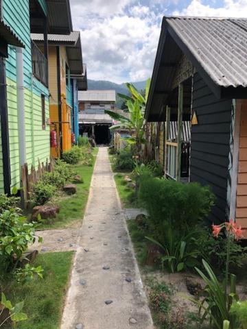 Beach Shack Chalet - Garden View Aframe Small Unit Kampong Juara Exterior photo