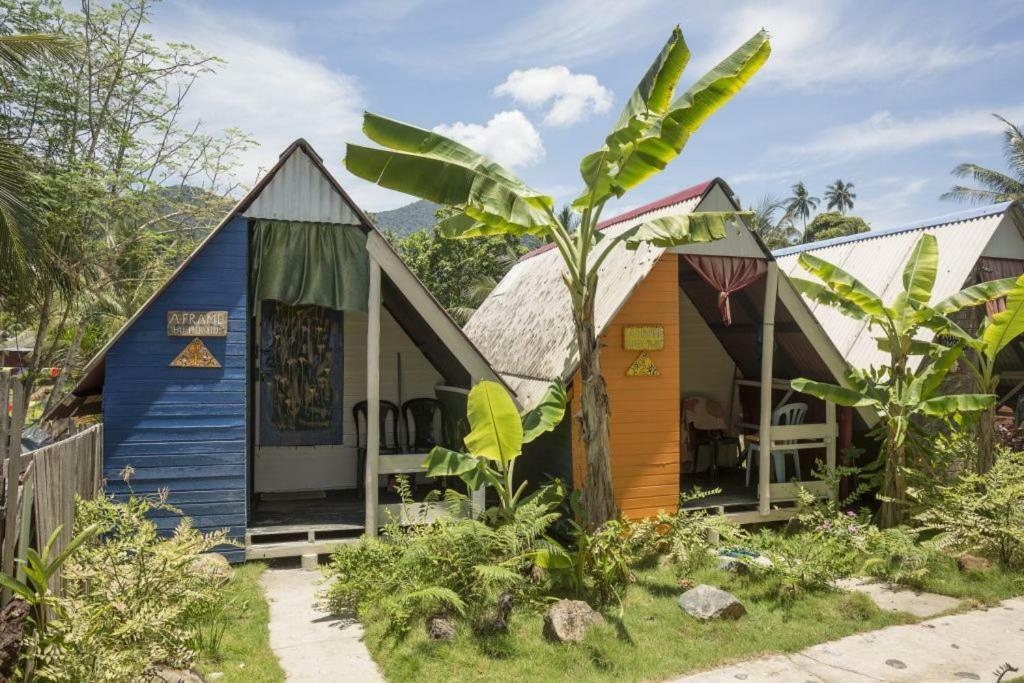 Beach Shack Chalet - Garden View Aframe Small Unit Kampong Juara Exterior photo